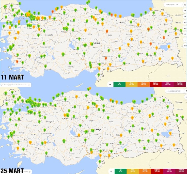 Hava Kirliliğinde Büyük Düşüş Yaşandı 4 hava kirlili