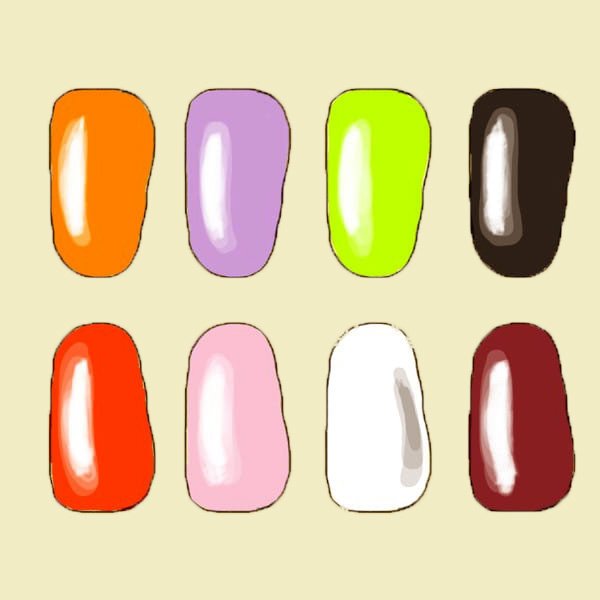 Sürdüğün Ojenin Rengi Kim Olduğunu Söylüyor 2 oje renkleri