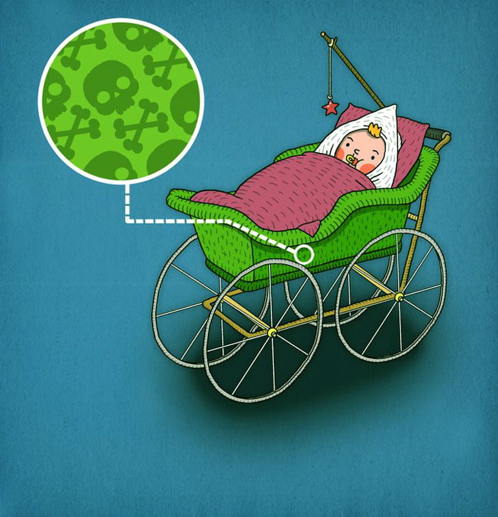 Eskilerin Bebek Bakımında Yaptığı Yanlışlar 9 bebeklerin yaninda