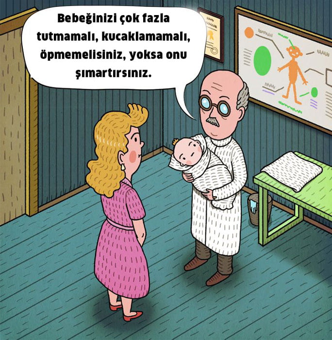 Eskilerin Bebek Bakımında Yaptığı Yanlışlar 5 cocuklara karsi sevecen