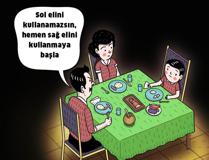 Eskilerin Bebek Bakımında Yaptığı Yanlışlar 2 solak olamazlar