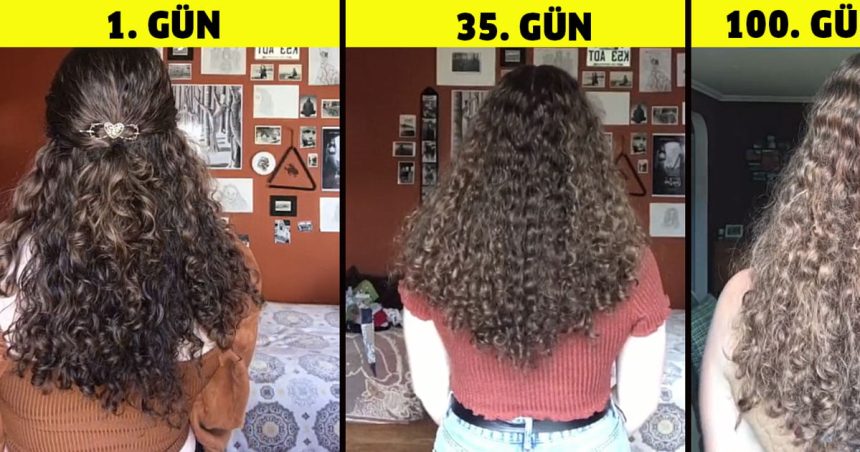 100 gun yikanmayan saclar