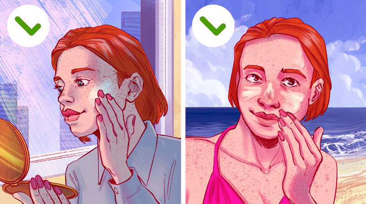 Cilde Zarar Veren Sabah Alışkanlıkları 5 gunes kremi