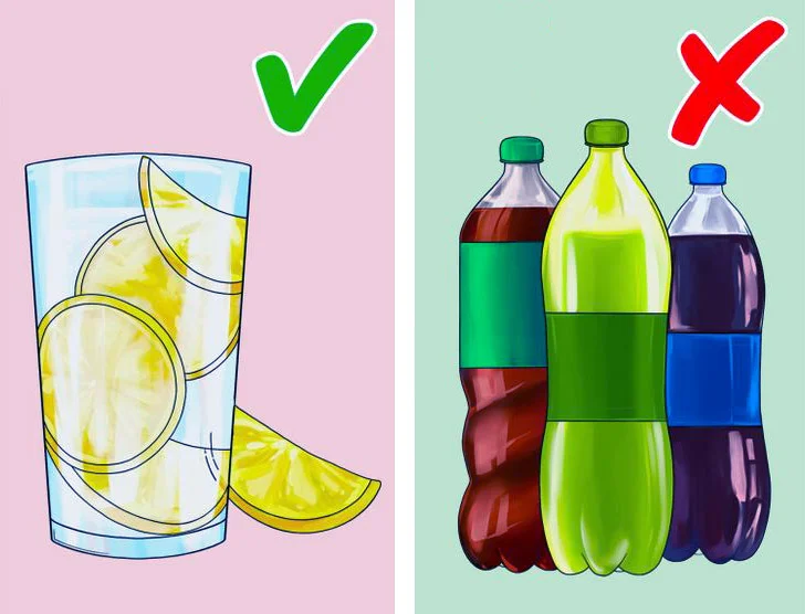 Gazlı içecek tüketimini azaltmak.